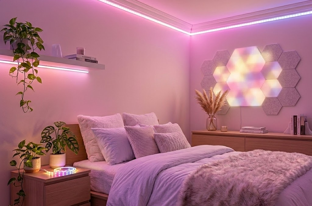 LumaGlow™ RGB Infinity LED Strip Lights